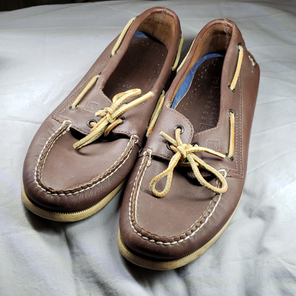 Brown men's sperry top-siders